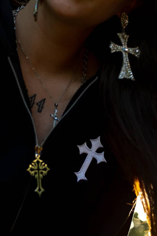 FAITH OVER FEAR 2CROSS HOODIE (Onyx Shadow)